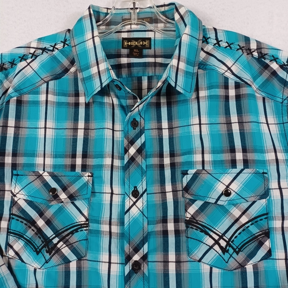 Helix long sleeve shirt men's Sz XL - Picture 2 of 5